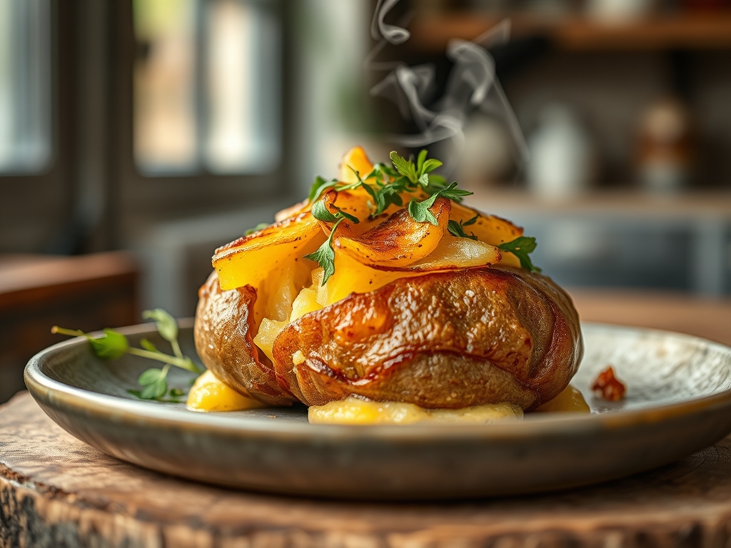 Baked Potato Physics