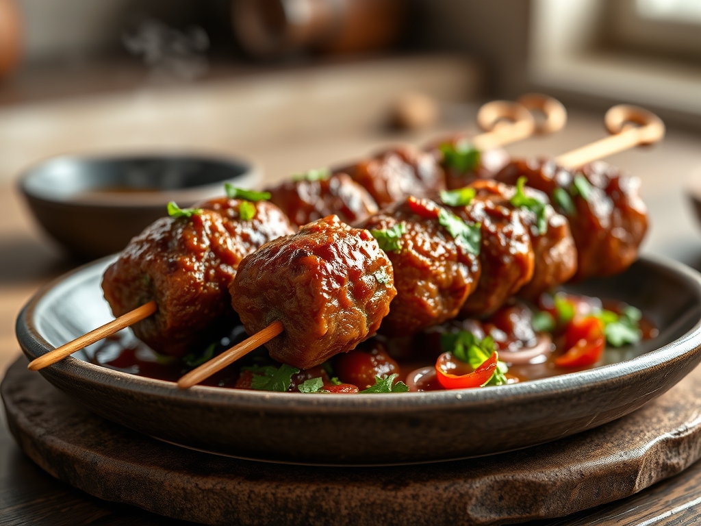 Beef Kofta Skewers