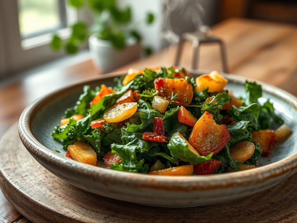 Kale Salad Softening